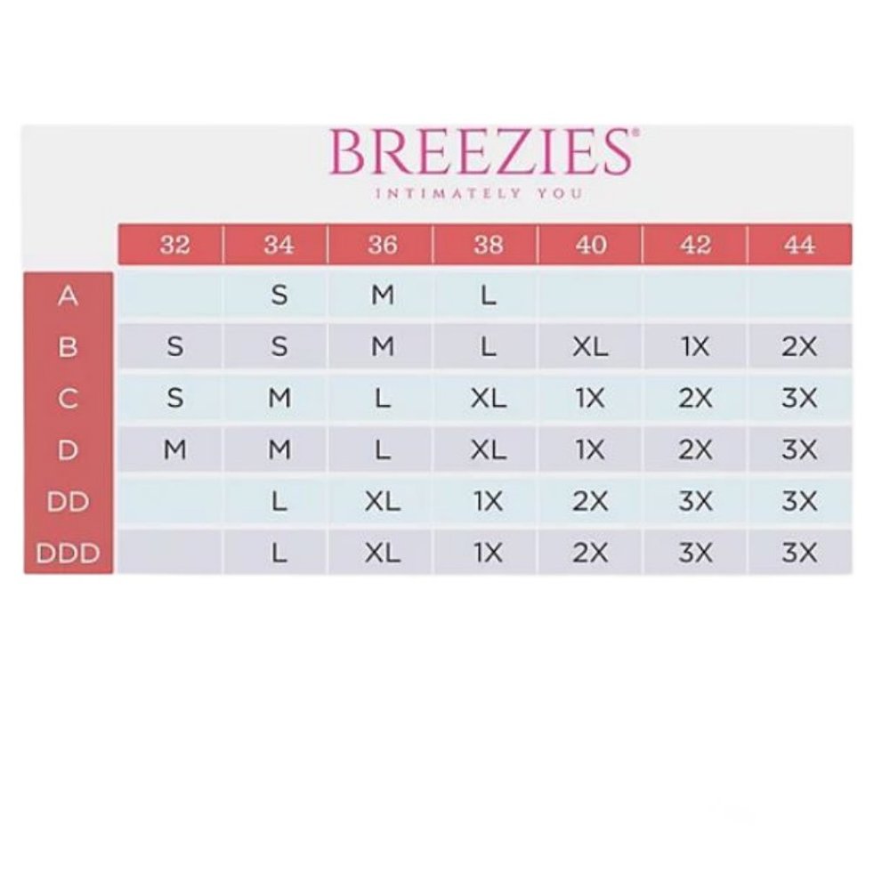 Breezies Lace Seamless Cami Bra w/ Removable Pads - Picture 3 of 3